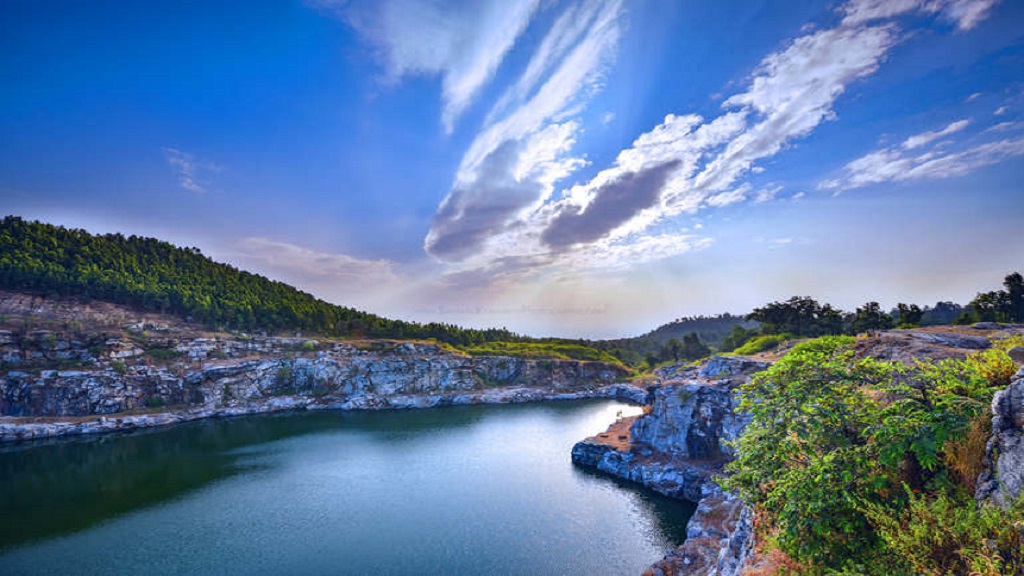 Marbel Lake Purulia Evening View